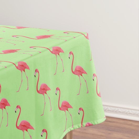 Tableclout Tropisches rosa Flamingo Tischdecke (Beispiel)