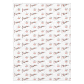 Tableclout Weiße Kühe Moo Bauern Tischdecke (Vorderseite)