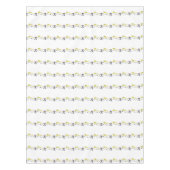 Tableclout Weißer Käse Maus Herz gelb Tischdecke (Vorderseite)