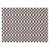 Tableclout White Teddy Bär Tischdecke (Vorderseite (Horizontal))