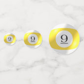 Tablefetti - Nine Ball Konfetti (Vorderseiten)