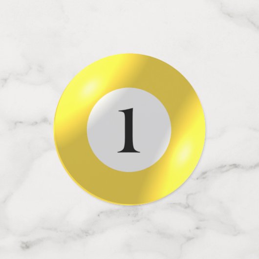 Tablefetti - One Ball Konfetti (Klein Vorderseite)