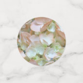 Tablefetti - Peach Hydrangea Konfetti (Klein Vorderseite)