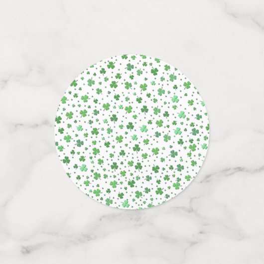 Tablefetti - St. Patricks Feier Konfetti (Klein Vorderseite)