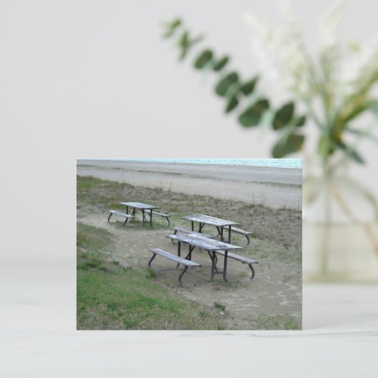 Tables Wasaga Beach Postkarte (Stehend Vorderseite)