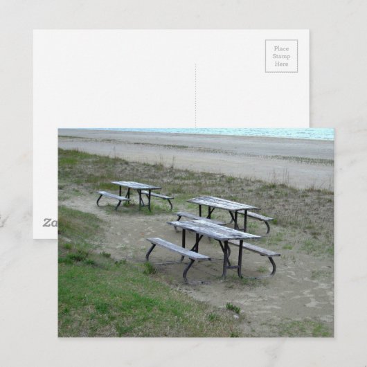 Tables Wasaga Beach Postkarte (Vorne/Hinten)