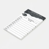 Tablespoon Goals List Post-it Klebezettel (angewinkelt)