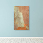 Tablet mit der Geschichte von König Sargon II Leinwanddruck (Insitu (Holzboden))