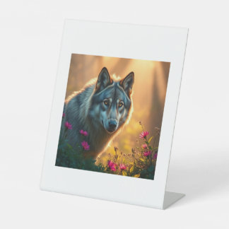 Tablet top sign  sockelschild