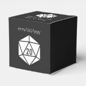 Tabletop Chic in Black Gevor Box Geschenkschachtel (Rückseite)