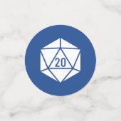 Tabletop Chic in Blue Table Confetti Konfetti (Klein Vorderseite)