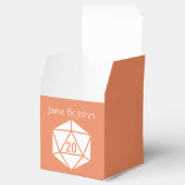 Tabletop Chic in Coral Gevor Box Geschenkschachtel (Geöffnet)