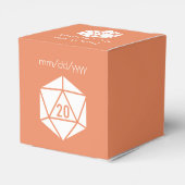 Tabletop Chic in Coral Gevor Box Geschenkschachtel (Rückseite)