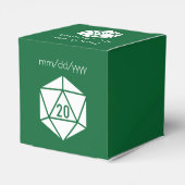 Tabletop Chic in Green Gevor Box Geschenkschachtel (Rückseite)