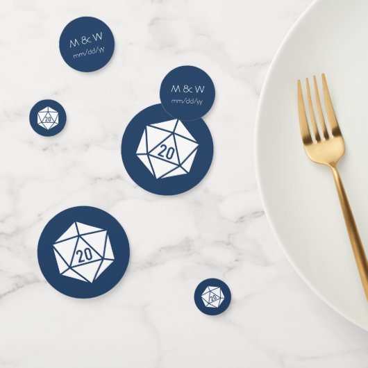 Tabletop Chic in Navy Table Confetti Konfetti (Gruppe)