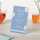 Tabletop Chic in Periwinkle Schild (In SItu)