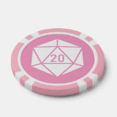 Tabletop Chic in Petalrosa Pokerchips (Einzeln)