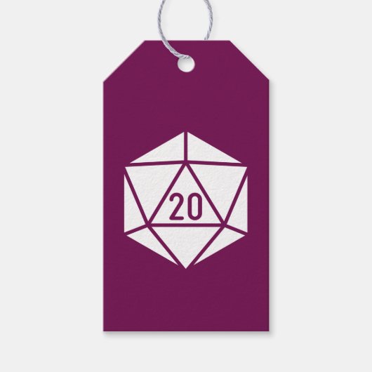 Tabletop Chic in Wine Geschenkanhänger (Vorderseite)