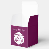 Tabletop Chic in Wine Gevor Box Geschenkschachtel (Geöffnet)