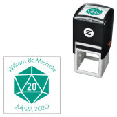 Tabletop Chic Self-Inking Akzent-Briefmarke Permastempel (Beispiel)