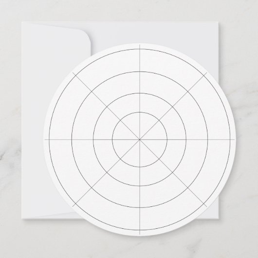 Tabletop Distance Area of Effect Grid - Einladung (Rückseite)