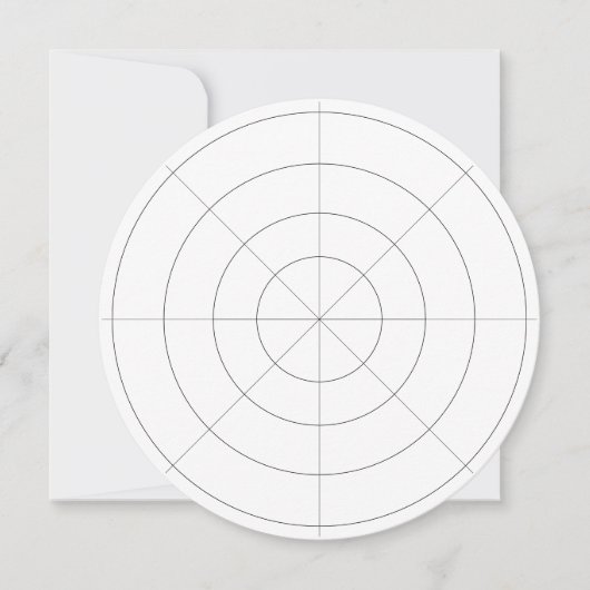 Tabletop Distance Area of Effect Grid - Einladung (Vorderseite)