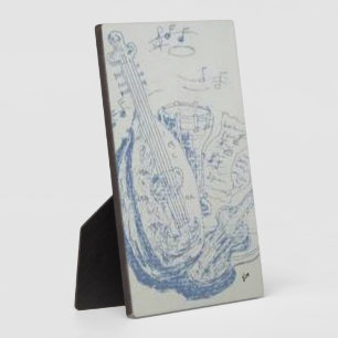 Tabletop Easel: Griechische Instrumente Fotoplatte