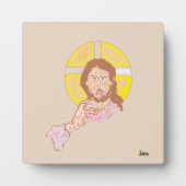 Tabletop Easel mit Leinwand : Der Herr ist bei dir Fotoplatte (Vorderseite)