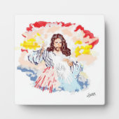 Tabletop Easel mit Leinwand : Der Herr Jesus Chris Fotoplatte (Vorderseite)