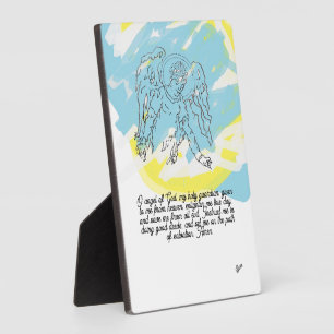 Tabletop Easel mit Leinwand: Fotoplatte