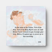 Tabletop Easel mit Leinwand : Retter Jesus Christu Fotoplatte (Vorderseite)