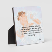 Tabletop Easel mit Leinwand : Retter Jesus Christu