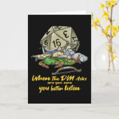 Tabletop Gaming beim Frag des DM Karte (Gelbe Blume)