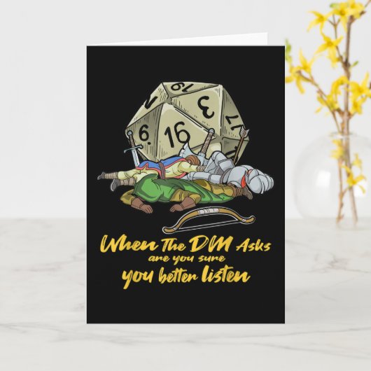 Tabletop Gaming beim Frag des DM Karte (Gelbe Blume)