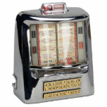 Tabletop Jukebox Skulptur Freistehende Fotoskulptur<br><div class="desc">8" x 10" Foto-Skulptur eines 50er-Tabletop Jukebox. Es handelt sich um ein raffiniertes 50er-Dekor,  das überall verwendet werden kann,  sogar in einem Kernstück. Sehen Sie sich die gesamte Fotoskulpturensammlung von Nifty 50er im DÉCOR an | Props & Zentrierteile Bereich.</div>