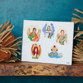 Tabletop mit Easel : Archangels / Christ Fotoplatte (Seite)