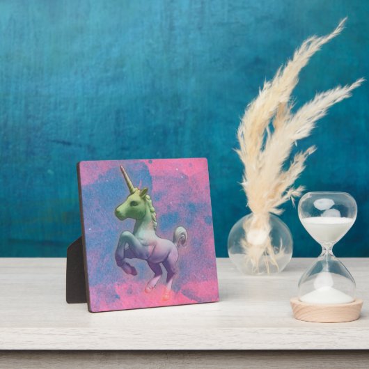 Tabletop Plaque 5,25in (Cupcake Pink) Fotoplatte (InSitu)