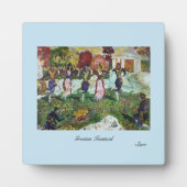 Tabletop Plaque Easel & Leinwand: Grecian Festival Fotoplatte (Vorderseite)