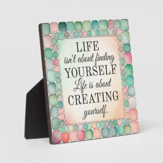Tabletop Plaque Erstellen Sie sich selbst Inspirat Fotoplatte