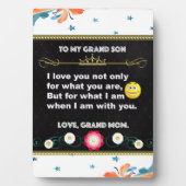 Tabletop Plaque, Geschenk an meine große Tochter a Fotoplatte (Vorderseite)