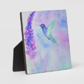 Tabletop Plaque mit Ease Hummingbird Fotoplatte (Vorderseite)