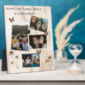 Tabletop Plaque mit Easel Custom Friendship Design Fotoplatte (Seite)