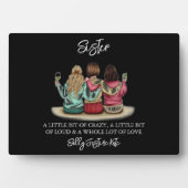 Tabletop Plaque mit Easel Fotoplatte (Vorderseite)
