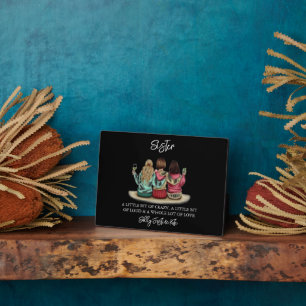 Tabletop Plaque mit Easel Fotoplatte