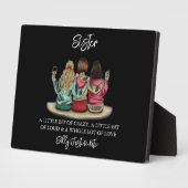 Tabletop Plaque mit Easel Fotoplatte (Seite)