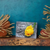 Tabletop Plaque mit Easel Fotoplatte (Seite)