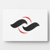 Tabletop Plaque mit Easel Fotoplatte (Vorderseite)