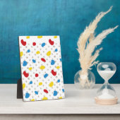Tabletop Plaque mit Easel Fotoplatte (Seite)