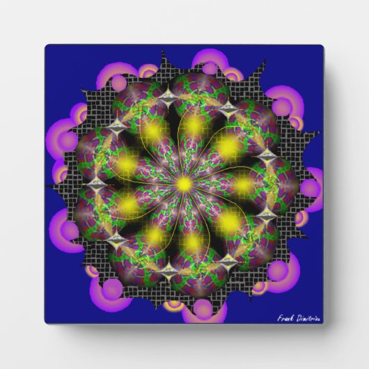 Tabletop Plaque mit Easel Fotoplatte (Vorderseite)