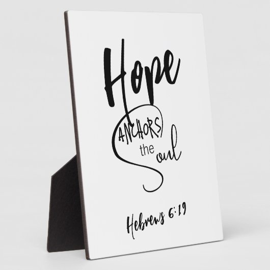 Tabletop Plaque mit Easel Fotoplatte (Seite)